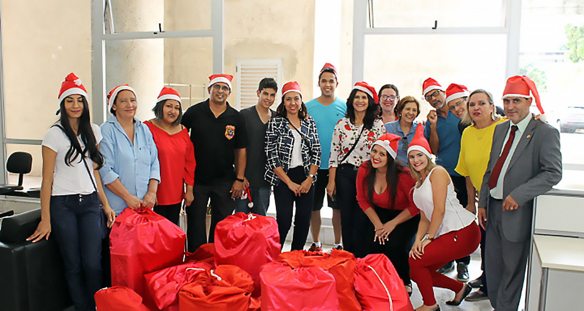 Feliz Natal: SinpecPF ajuda a levar alegria a crianças carentes e em tratamento