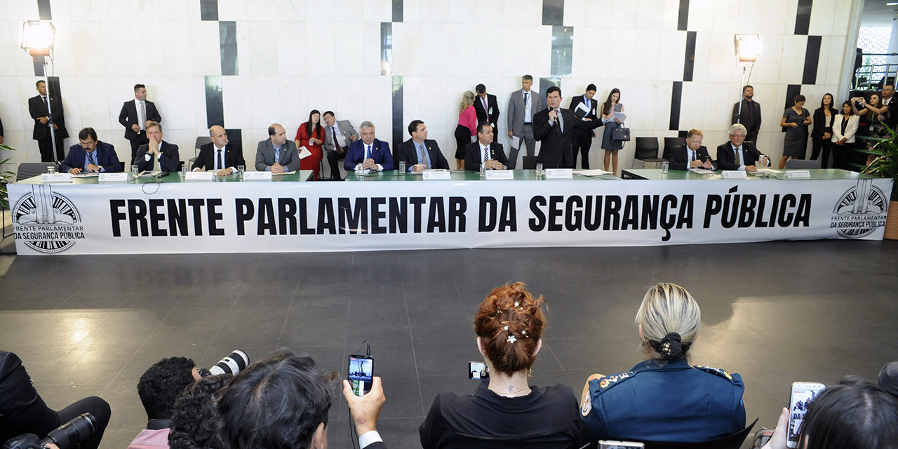 Frente Parlamentar quer ver segurança pública tratada como prioridade pelo Governo