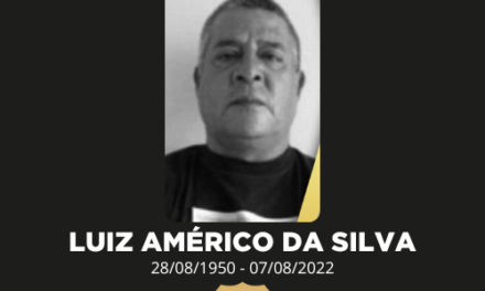 NOTA DE FALECIMENTO – LUIS AMÉRICO DA SILVA