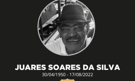 NOTA DE FALECIMENTO – JUARES SOARES DA SILVA