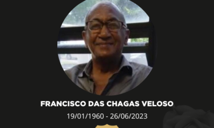 NOTA DE FALECIMENTO – FRANCISCO DAS CHAGAS VELOSO