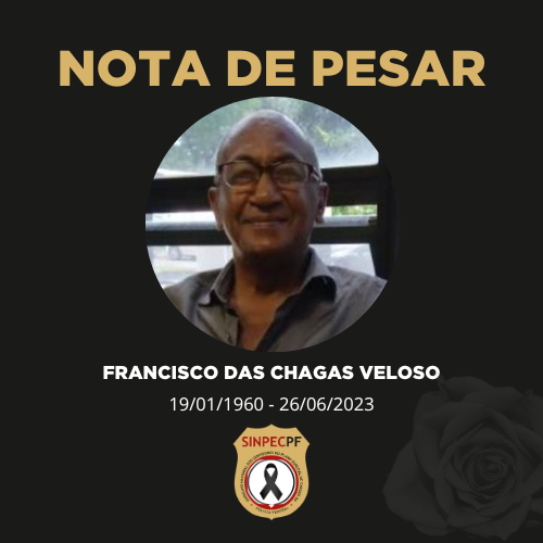 NOTA DE FALECIMENTO – FRANCISCO DAS CHAGAS VELOSO