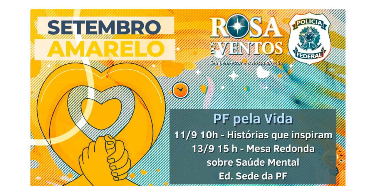 SETEMBRO AMARELO – ROSA DOS VENTOS