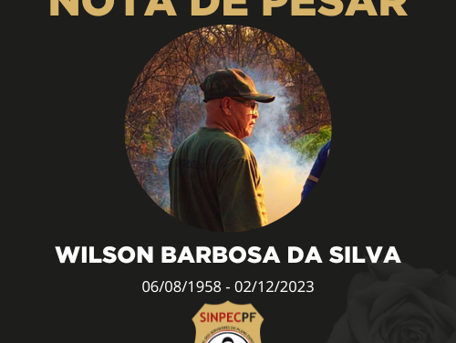 NOTA DE FALECIMENTO – WILSON BARBOSA DA SILVA