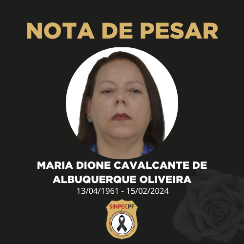 NOTA DE FALECIMENTO – MARIA DIONE CAVALCANTE DE ALBUQUERQUE OLIVEIRA