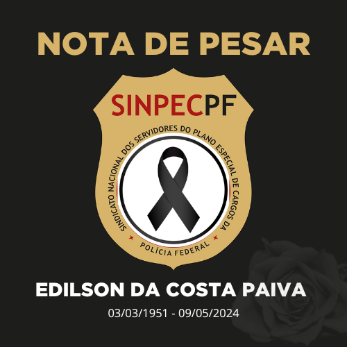 NOTA DE PESAR – EDILSON DA COSTA PAIVA