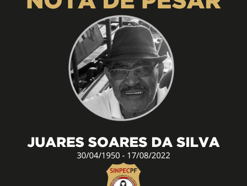 NOTA DE FALECIMENTO – JUARES SOARES DA SILVA