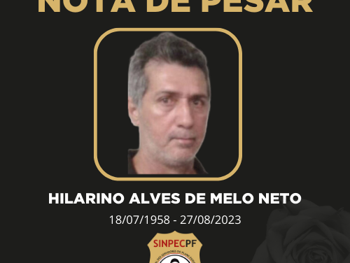 NOTA DE FALECIMENTO – HILARINO ALVES DE MELO NETO