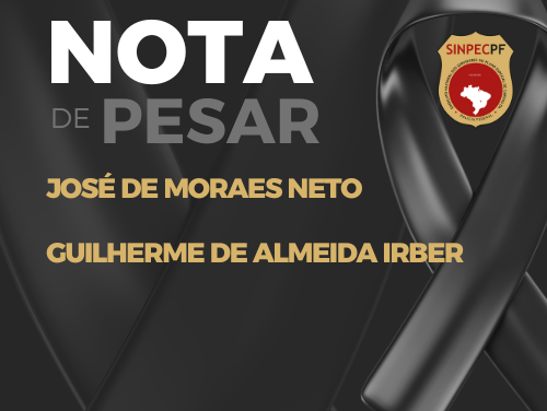 NOTA DE PESAR – JOSÉ de MORAES NETO E GUILHERME de ALMEIDA IRBER