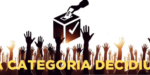 A CATEGORIA DECIDIU!