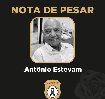 NOTA DE PESAR: ANTÔNIO ESTEVAM