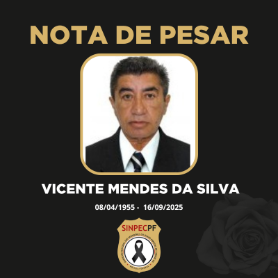 NOTA DE PESAR – VICENTE MENDES DA SILVA