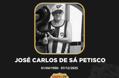 NOTA DE PESAR – JOSÉ CARLOS DE SÁ PETISCO