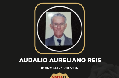 NOTA DE PESAR – AUDÁLIO AURELIANO REIS