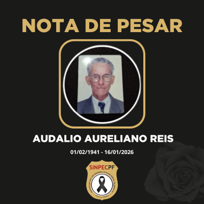 NOTA DE PESAR – AUDÁLIO AURELIANO REIS