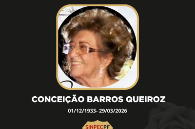 NOTA DE FALECIMENTO – CONCEIÇÃO BARROS QUEIROZ