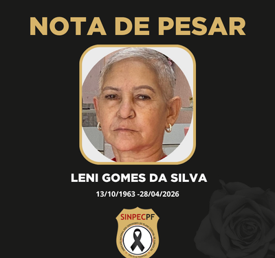 NOTA DE PESAR – LENI GOMES DA SILVA