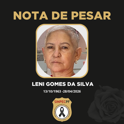 NOTA DE PESAR – LENI GOMES DA SILVA