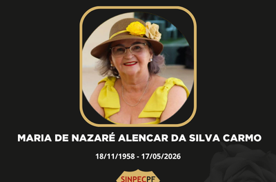 NOTA DE PESAR – MARIA DE NAZARÉ ALENCAR DA SILVA CARMO