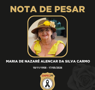 NOTA DE PESAR – MARIA DE NAZARÉ ALENCAR DA SILVA CARMO