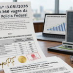 Decreto nº 13.051/2026 confirma 1.366 vagas da GTATA para a Polícia Federal