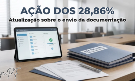 Ação dos 28,86%: SINPECPF atualiza servidores sobre envio de documentação