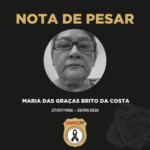 NOTA DE PESAR – MARIA DAS GRAÇAS BRITO DA COSTA