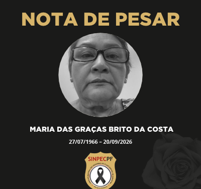NOTA DE PESAR – MARIA DAS GRAÇAS BRITO DA COSTA